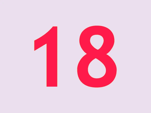 18+